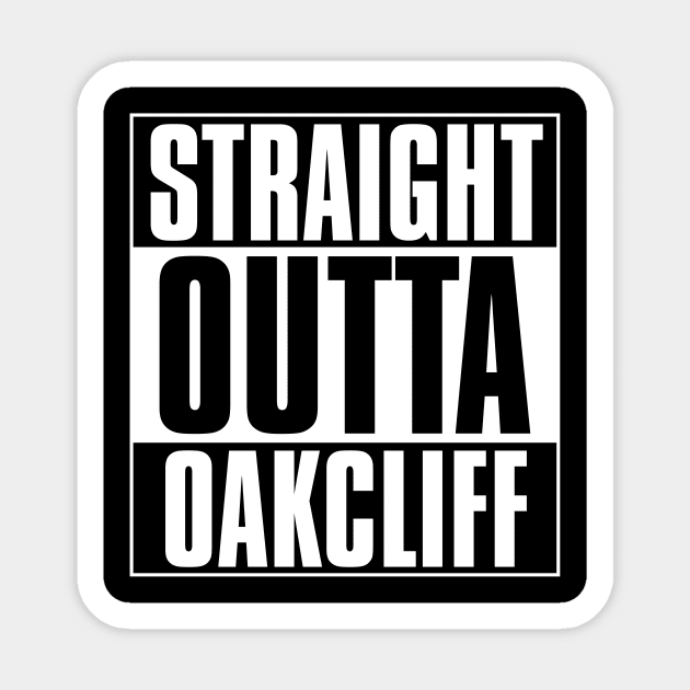 Straight Outta Oakcliff Sticker by bohemiangoods